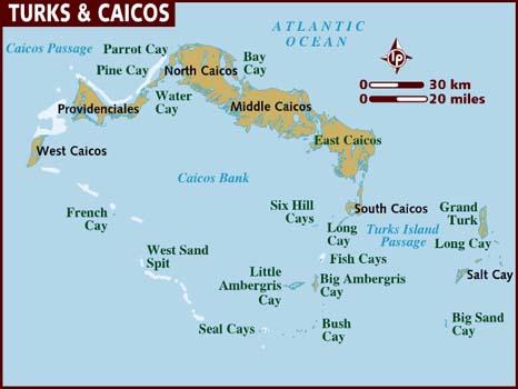 turks and caicos where is it
